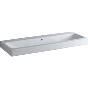 [622967600] GEBERIT håndvask 1200x485x160mm u/hh m/overl  porcelæn  white