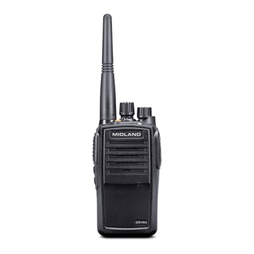 [H64800] G15 PRO - Prof. PMR446 radio m. Noice Canceling (IP67)