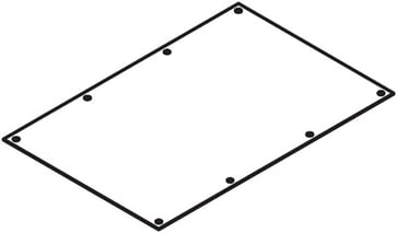 [1914420788] Dæksel glat DG2X3