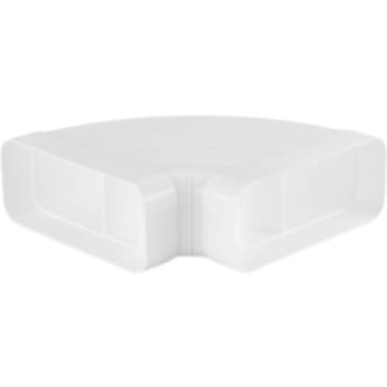 [9978992513] Horisontal 90 gr bøjning 222x89 mm , Plastik, 286x286 mm
