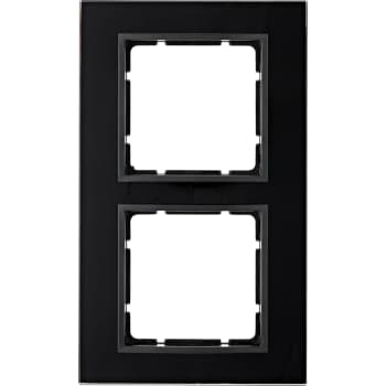 [7917008017] Berker Ramme 2 modul B.7 glas antracit