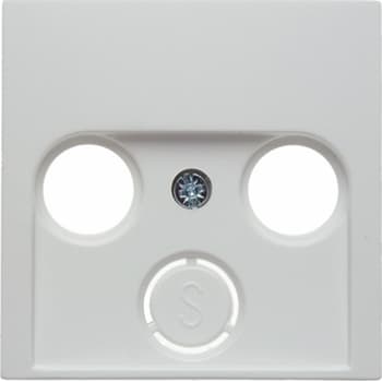 [7917011033] Afdækning for antenneudtag hvid