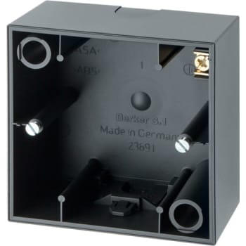 [7917043690] Berker Underlag 1 modul S.1 antracit