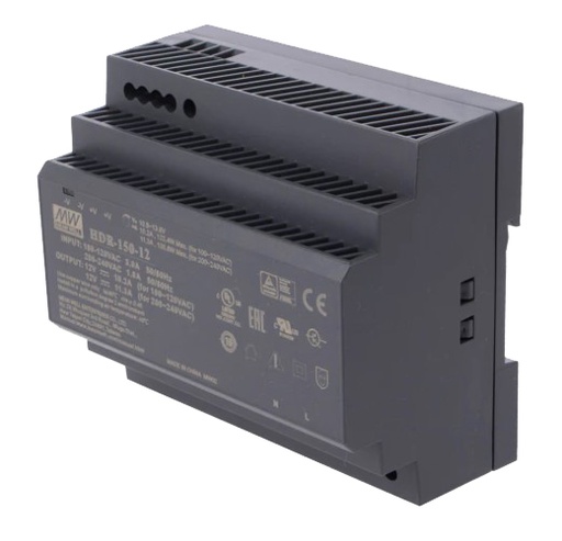 [H63846] DIN-skinne strømforsyning, 12VDC 135,6W 11,3A (6SU)