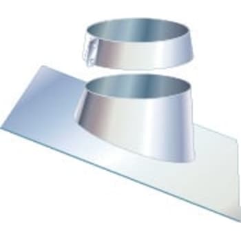 [317635250] Metalbestos skorsten uØ 250mm inddækning 5-32° aluminium