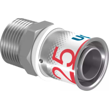 [045486310] Uponor S-PRESS kobling med nippel CW724 25x3/4"MT