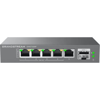 [6286008244] Grandstream GWN 7700MP 5x2.5G, 4 x PoE Unmanaged Switch