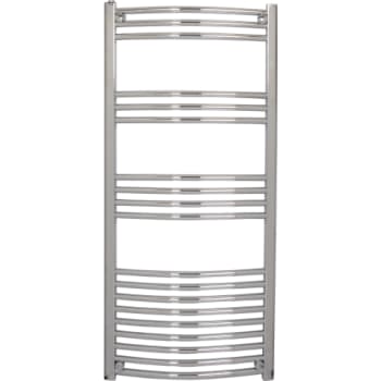 [331075254] Athena buet håndklædetørrer 1200 x 500 mm krom