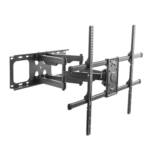 [H60307] TV vægbeslag - 50-90" vip- og drejbar, 75kg, VESA, Sort
