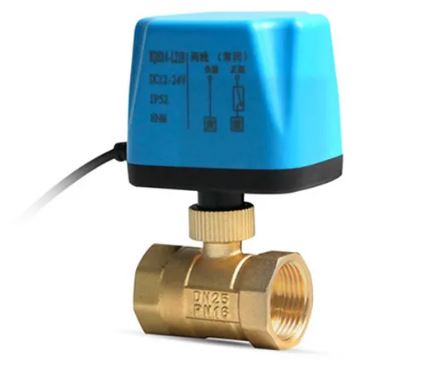 [H22373] Motoriseret Kugleventil - 1/2" (DN15), NO, lukker ved 230Vac