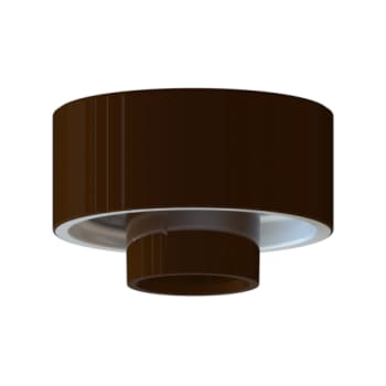 [8742274044] Loft- og Vægarmatur brun glasur med 84,5 mm gevind IP20 E27