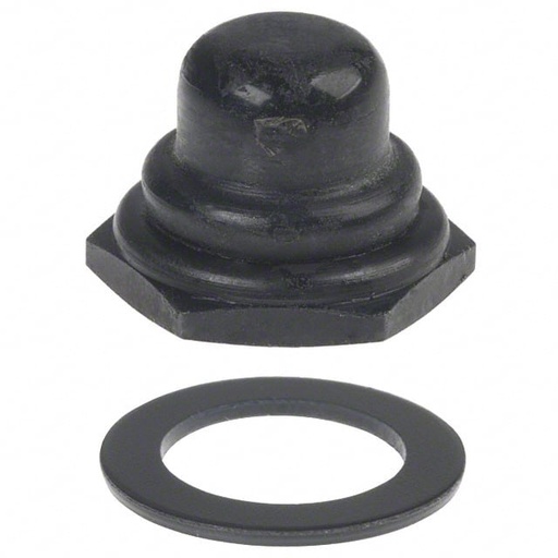 [H51915] Gummihætte til APEM trykkontakter m. Ø12,2mm gevind