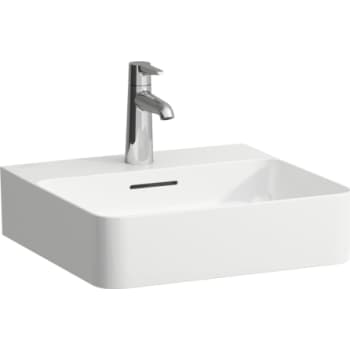 [626990090] LAUFEN VAL HÅNDVASK MED RENGØRINGSVENLIG LCC-OVERFLADE 45X42 CM