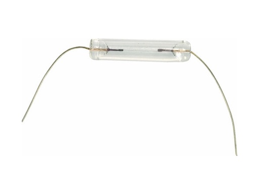 [H65655] T1 1/4 trådlampe, aksial - 6VDC 150mA ( Ø4mm)