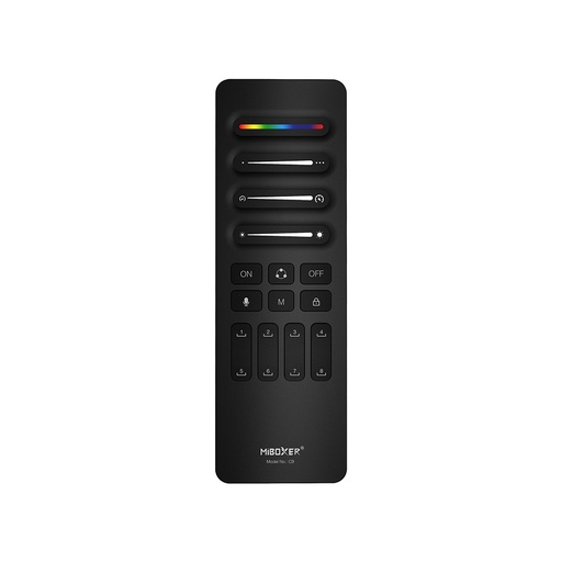 [31883-0] Trådløs fjernbetjening til 5i1 DMX strip controllers - 2,4GHz, kompatibel med 12V-24V input