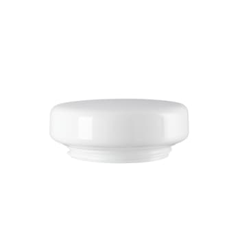 [8742061150] Skærm "Osten" blank opal gevind 185,5 mm Ø240 mm højde 73 mm
