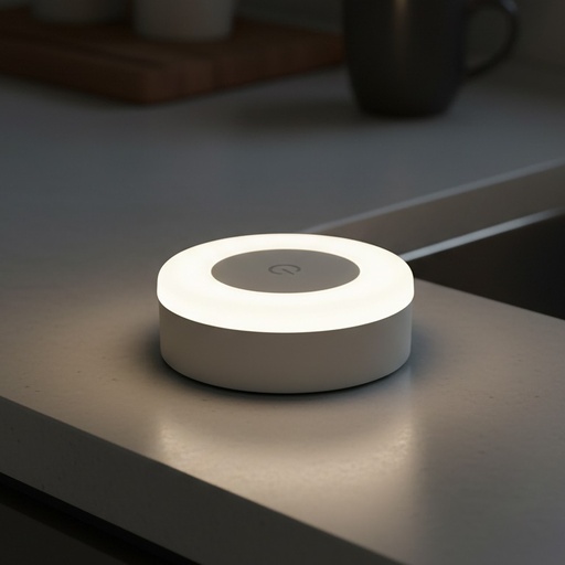 [32490-19553] Opladelig LED minilampe, magnetisk - Hvid, touch dæmpbar, IP54 indendørs/udendørs