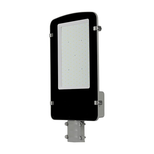 [25926-17708] 100W LED gadelygte med Samsung Chip, 4000K, grå hus - 5 års garanti