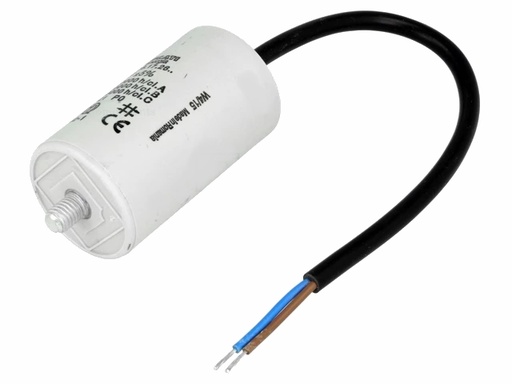 [H62912] MOTOR kondensator - 15uF 450V, Spadestik (Ø40x70mm)