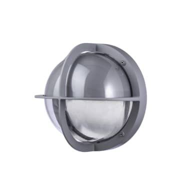 [6243700174] Skotlampe TOBI med halvskærm, E27, alu