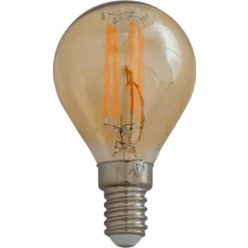 [6257300159] LED Krone Amber D45, E14, 3 Trin, 4W, 400 lm, 2200K