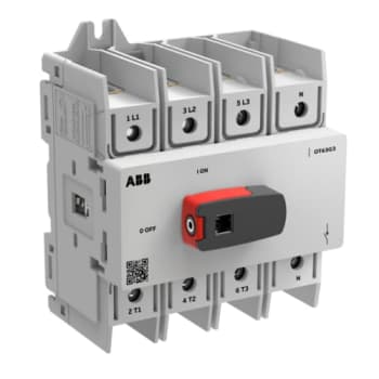 [5401041708] OT Plus lastafbryder OT63G3-4BSN2 4-polet 63A ved 415V AC_22 bund / DIN-skinne montage inklusiv dire