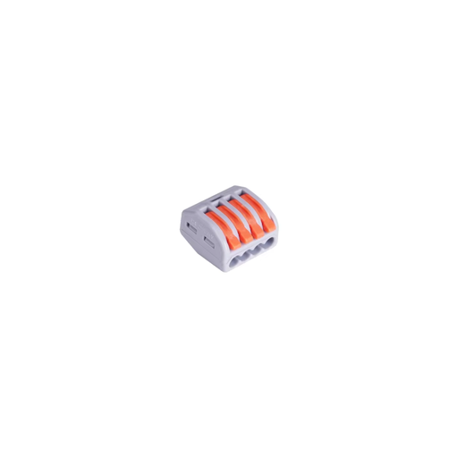 [32788-0] 46 stk. Skrueløse samlemuffer - til 2/3/4/5 ledninger, 0,32-2,5mm2, 230V input