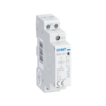 [6222101176] Kontaktor Chint NCH8-20/11 220/230V, 20A, 1 slutte + 1 bryde
