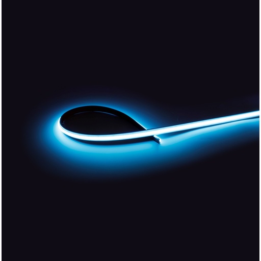 [31879-0] Lyseblå Dot-free COB-LED strip - 5m, IP20, 240 LED pr. meter, 24V, 9W/m LED-bånd