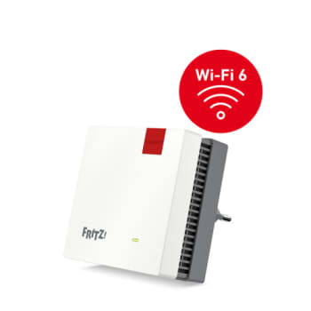 [6286008053] Fritz!Repeater 1200AX MESH repeater til stikkontakten WIFI6
