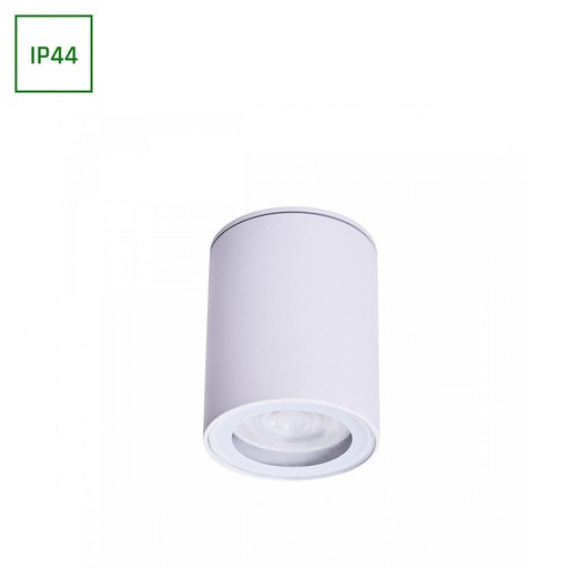 [24611-0] CHLOE GU10 Loftspot - Hvid, IP44, 70x90mm, Rund (Uden Lyskilde)