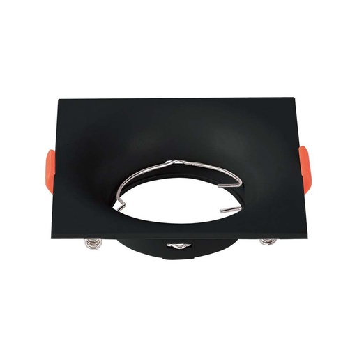[25468-0] V-Tac Pro GU10 pære - kvadrat, sort, 3 års garanti