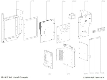 [7878409140] Inverter Styreprint - 12-16kW Split/Monoblok