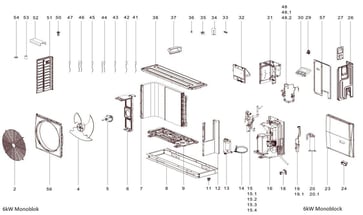 [7878408426] Føler -T2/-T2B - Kølemiddeltilgang/-afgang Pladeveksler - 6-16kW Monoblok