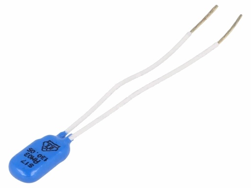 [H62416] Termostat m. ledn. - NC, slår fra v. 130°C, 2,5A/250VAC