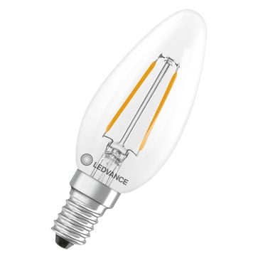 [5657066175] LEDVANCE LED kerte filament 250lm 1,8W/827 (25W) E14
