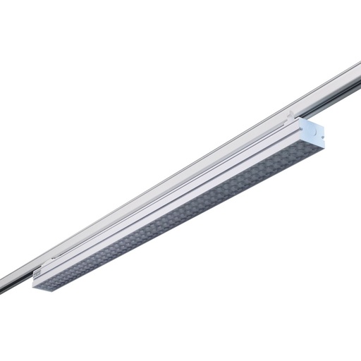 [29860-19009] 38W LED lysskinne til 3-fasede skinner, hvid, 170 lm/W, 115 cm, RA80, 6460lm