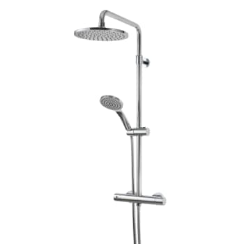 [737892434] Wave Waterfall 400 loft&håndbr 1 stråletype m/term, krom