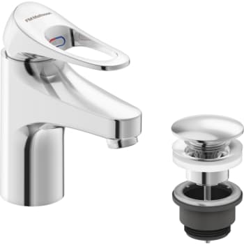 [701484404] FMM 9000XE håndvaskarmatur + klik. Krom. G3/8. Blyfri.