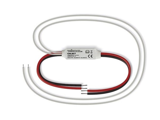 [H46881] Mini LED lysdæmper for ekstern trykkontakt - 12-24V / 5A