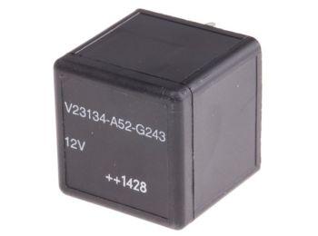 [H41501] Autorelæ - 12Vdc / 40A, 1 x skifte, printben (SPDT)