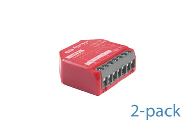 [7825994763] Shelly 1PM Gen4 2-pack - WiFI & Zigbee relæ med effektmåling (24VDC/230VAC)
