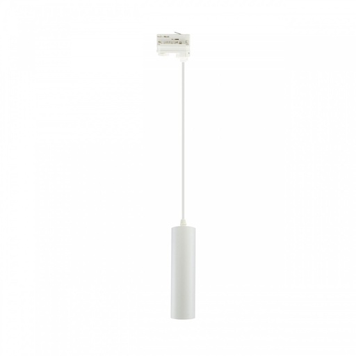 [6520-0] MADARA MINI II GU10 pendellampe til 3-faset skinne 230V IP20 Ø55 x 200mm HVID - 230V
