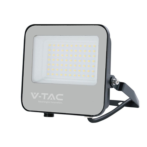 [32869-19822] V-Tac 50W LED projektør - 185LM/W, arbejdslampe, udendørs, 9250lm, RA70, IP65, 5 års garanti