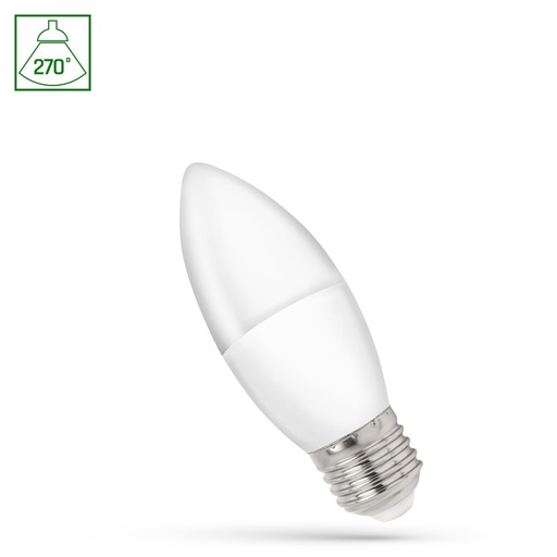 [24137-16712] LED kertepære 1W E27 230V Neutral hvid Spectrum RA80 - 90lm