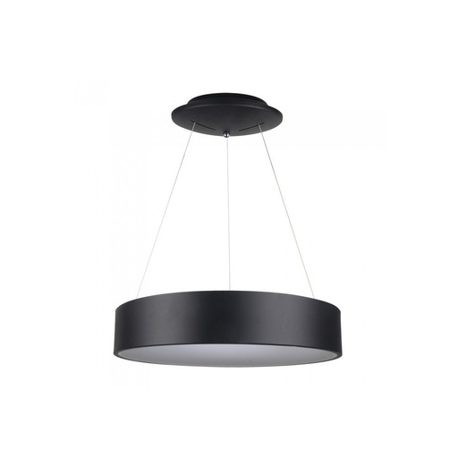 [3081-8291] V-Tac 30W LED lysekrone - Sort, blødt lys, dæmpbar, varm hvid, inkl. lyskilde - 3 års garanti