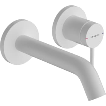 [702476000] hansgrohe Tecturis S håndvaskarmatur EcoSmart+ til 2-huls indbygning i væg med 16,5 cm tud Mat hvid