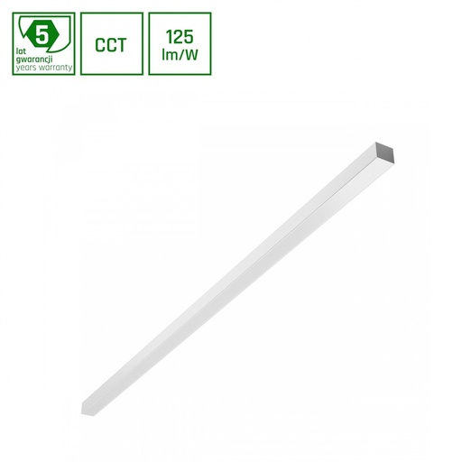 [24141-16714] Allday Basic 50W LED Loftlampe - Hvid, 5000lm, RA80, 5 års garanti