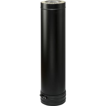 [317507081] 80mm Metalbestos Wood længde 1000mm