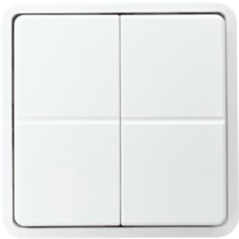 [0967001317] Tråd og batteriløs m/4 tryk, hvid Ral9016, WS4-216Z